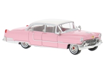 Brekina 18350 - H0 - Cadillac Fleetwood - pink/weiß